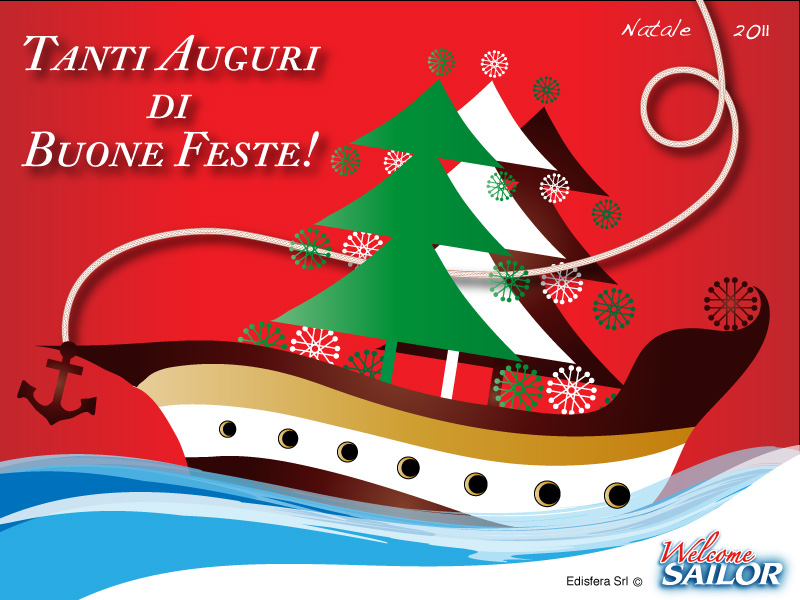 2011 - Welcome Sailor - Cartolina