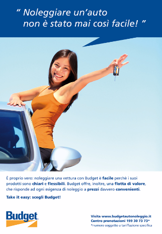 2012 - Budget - TTG poster for Rimini fair