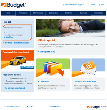 Budget: new travel agent web portal realized by edisfera