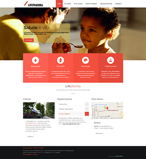 Edisfera realizza il sito web istituzionale di Lifepharma 